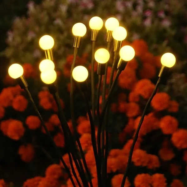 š„HOT SALE 49% OFFš„Solar Powered Firefly Garden Light
