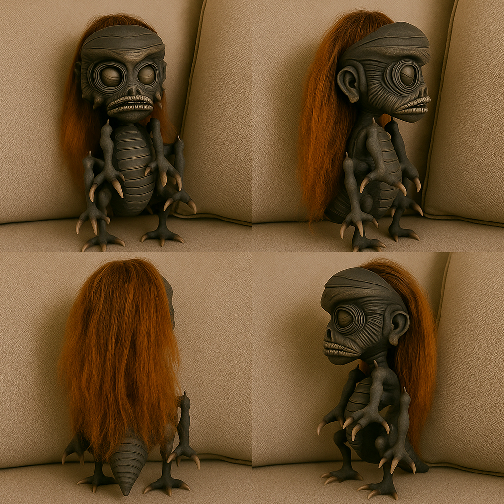 👹 Creepy Horror Collectible Doll