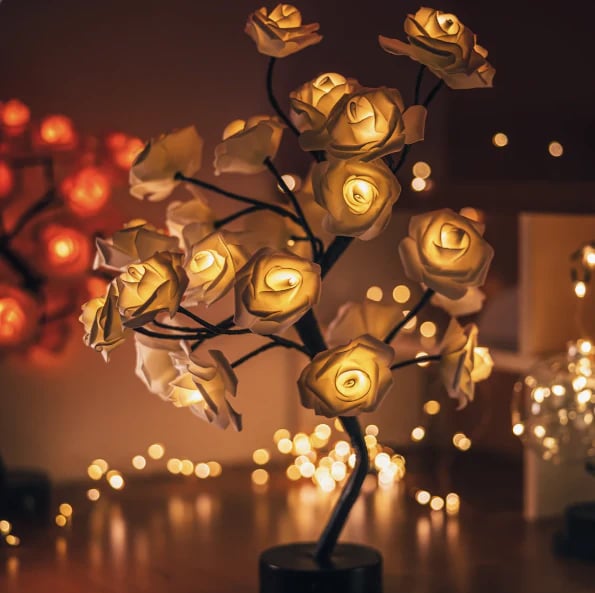 (🔥HOT SALE NOW 49% OFF) - Forever Rose Tree Lamp