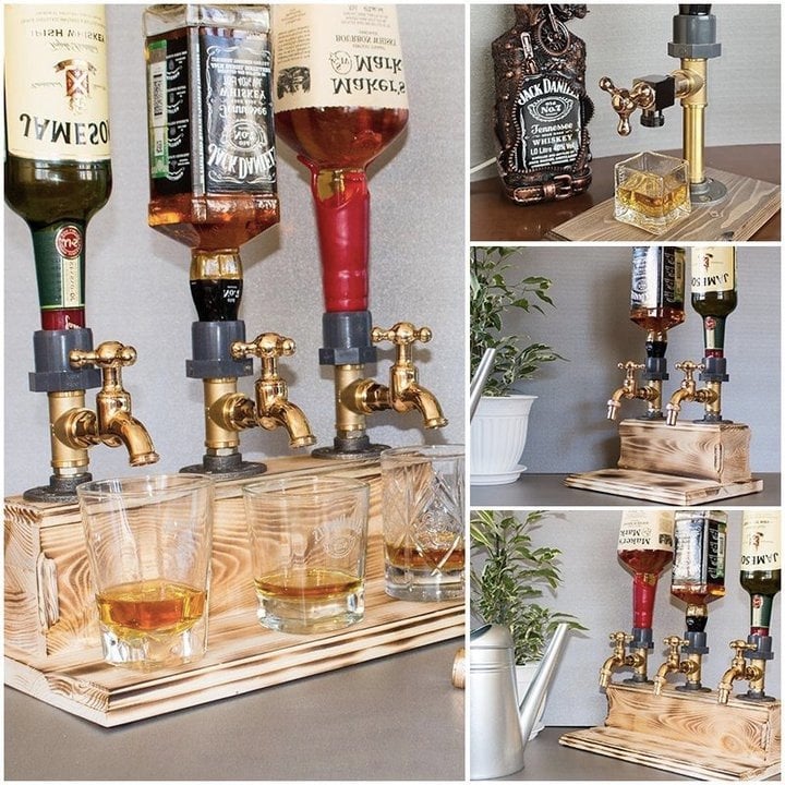 🔥LAST DAY 49% OFF🔥 - Spirituosen-Whisky-Holzspender