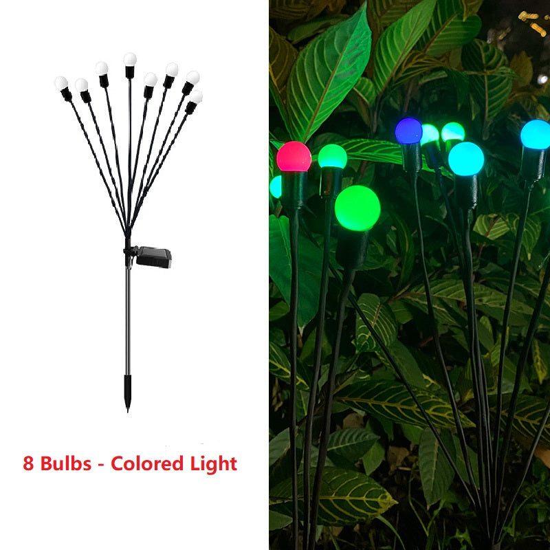 š„HOT SALE 49% OFFš„Solar Powered Firefly Garden Light