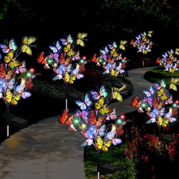 🔥Last Day Promotion 49% Off - Solar Outdoor Butterfly Lights
