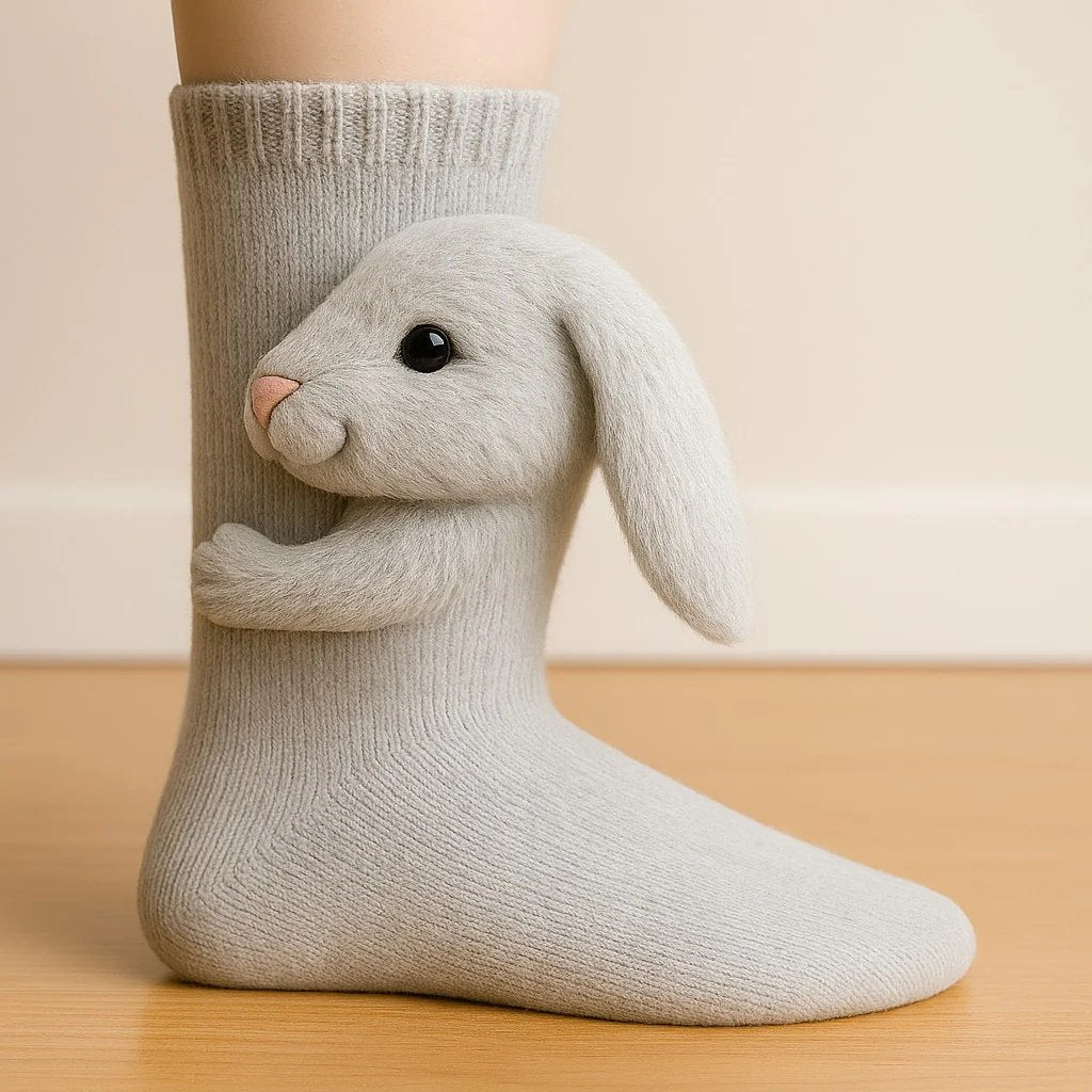 🔥2025 Creative knitted animal socks🧦