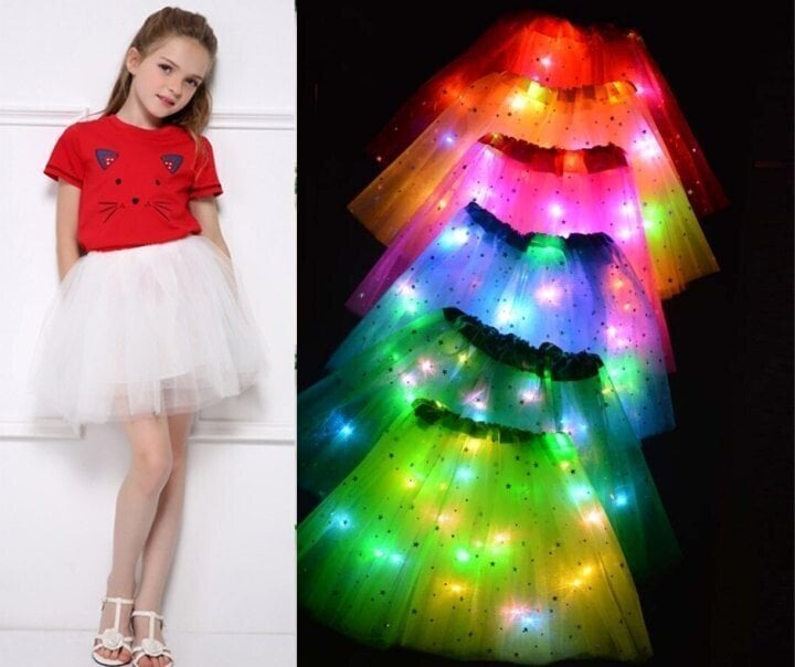 š„Magical & Luminous LED Tutu Skirt - 14 ColorsāØ