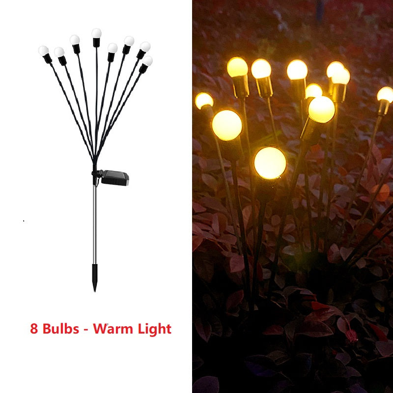 š„HOT SALE 49% OFFš„Solar Powered Firefly Garden Light