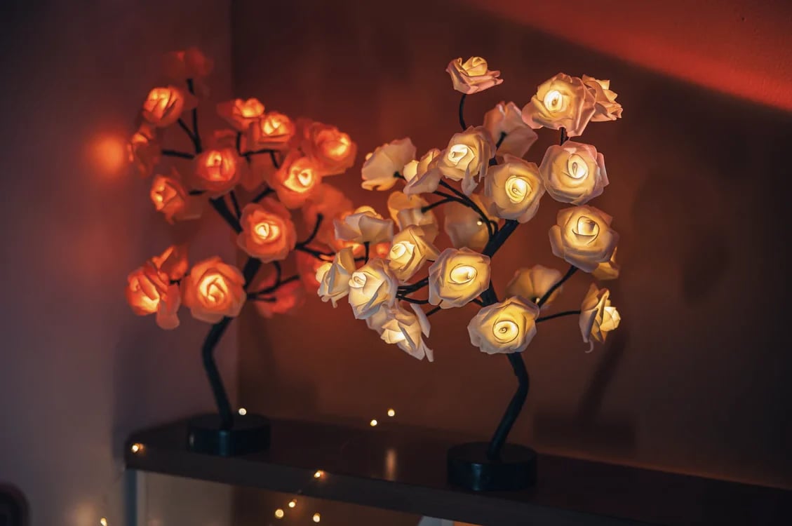 (🔥HOT SALE NOW 49% OFF) - Forever Rose Tree Lamp