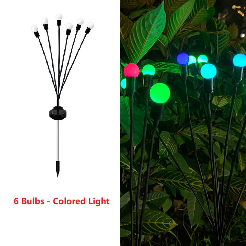 š„HOT SALE 49% OFFš„Solar Powered Firefly Garden Light