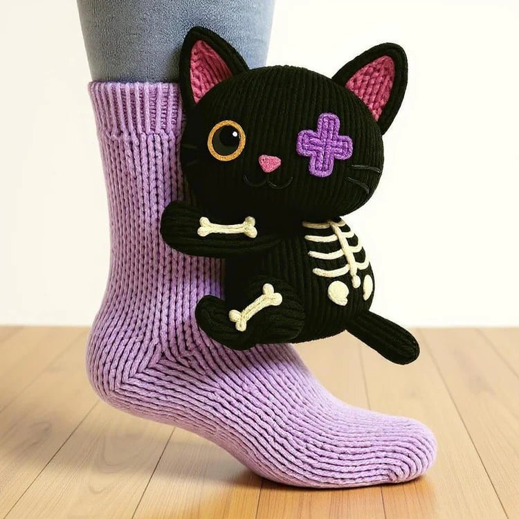 🔥2025 Creative knitted animal socks🧦