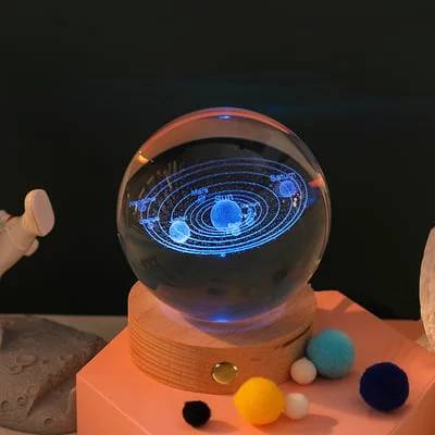 🪐3D Planet Crystal Ball
