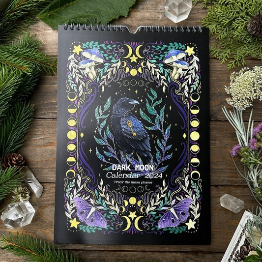 🔥HOT SALE 49% OFF - ✨Favorite paintings of the year- Calendar with moon phases📆