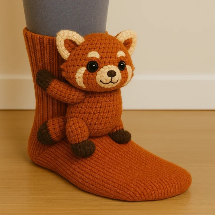 🔥2025 Creative knitted animal socks🧦