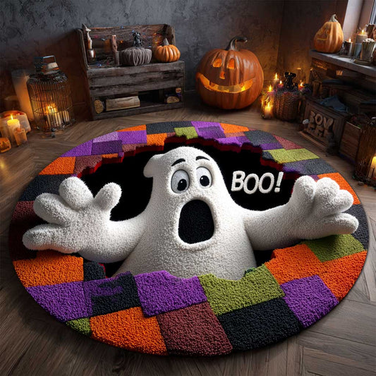 Halloween Ghost 3D Effect Rug