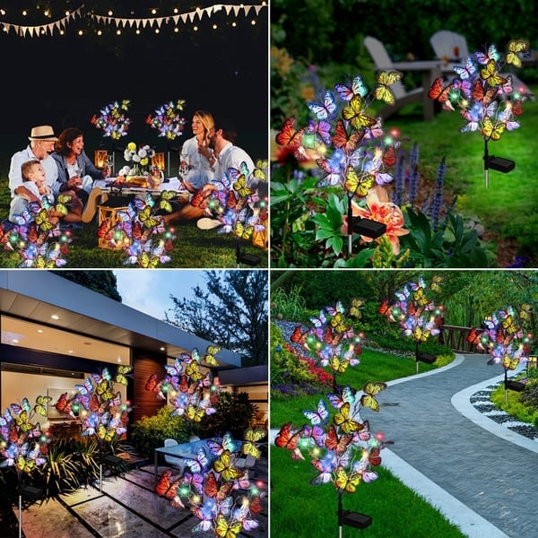 🔥Last Day Promotion 49% Off - Solar Outdoor Butterfly Lights