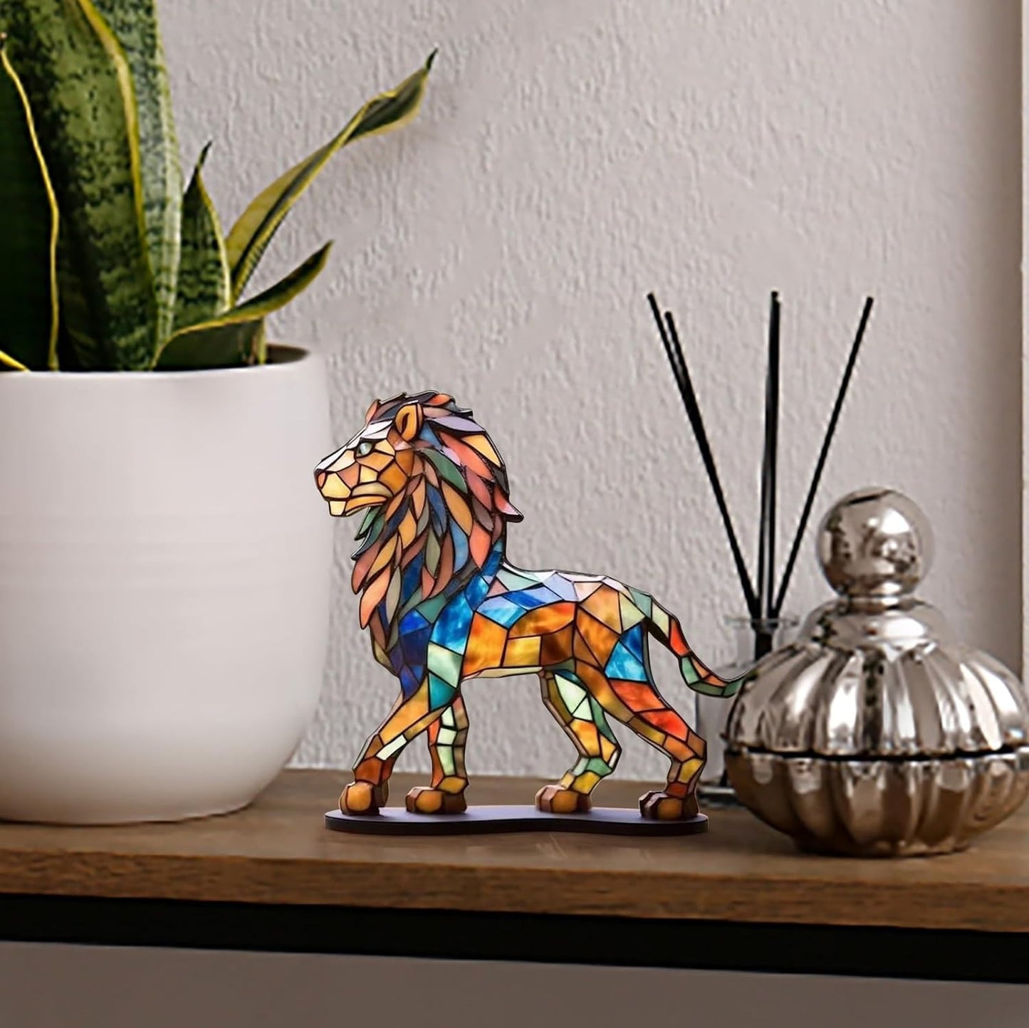 Colored Acrylic Board Animal Sitting Desktop Ornaments - Buy 2 Free Shipping