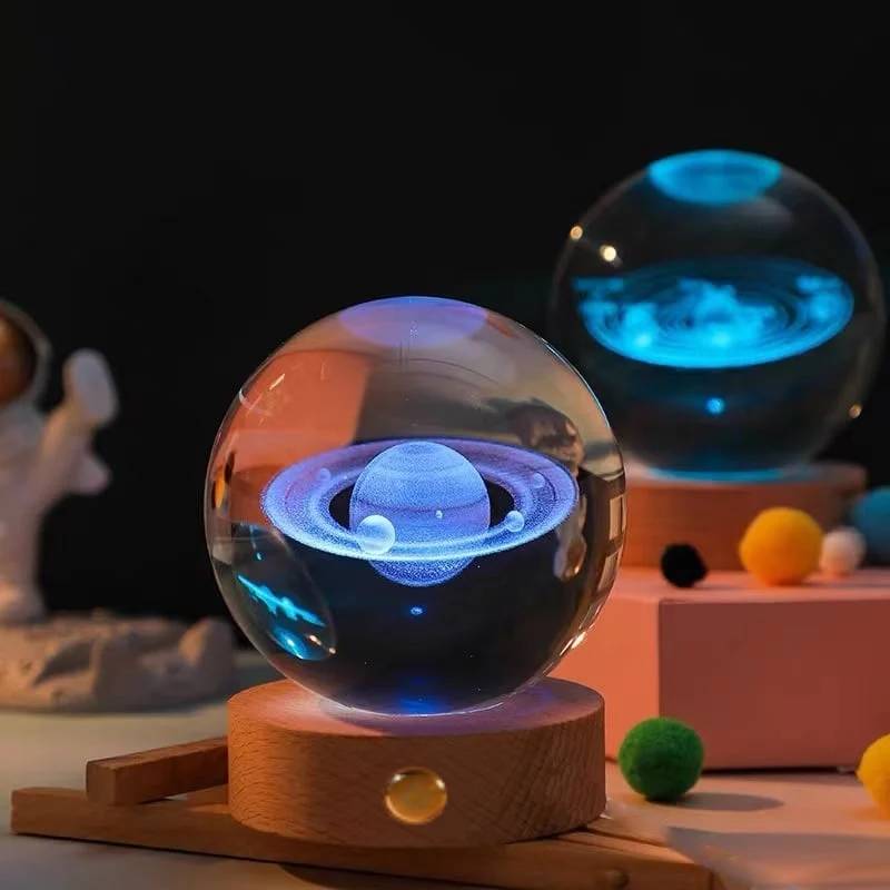 🪐3D Planet Crystal Ball
