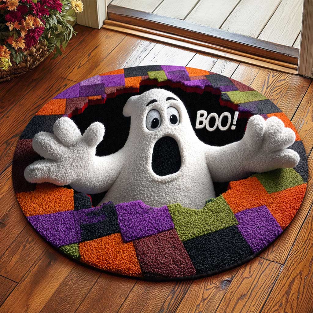 Halloween Ghost 3D Effect Rug