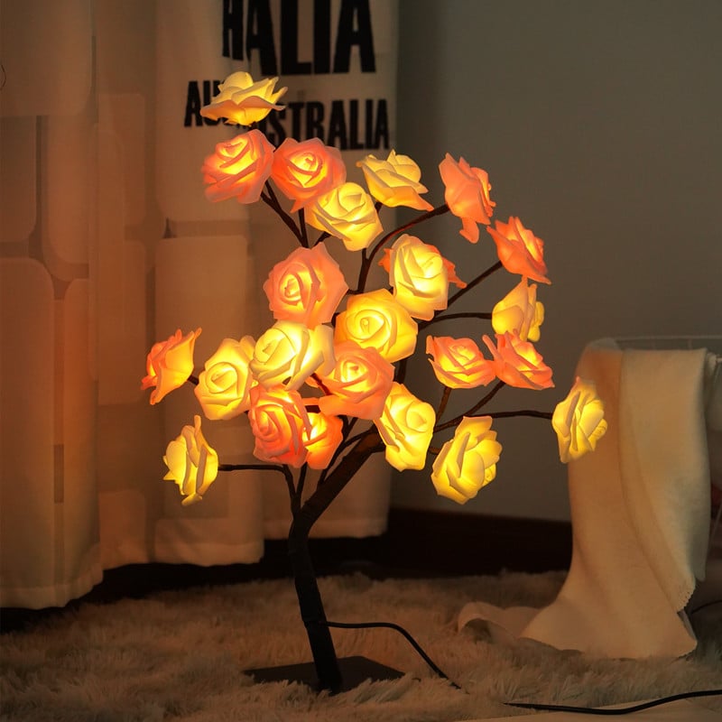 (🔥HOT SALE NOW 49% OFF) - Forever Rose Tree Lamp