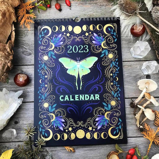 🔥Last Day 70% OFF-2023 Mysterious Animals Calendar  Dark Forest Lunar Calendar