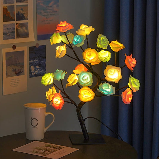 (🔥HOT SALE NOW 49% OFF) - Forever Rose Tree Lamp