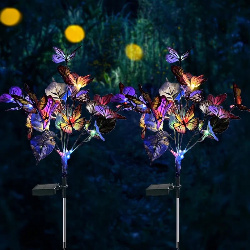 🔥Last Day Promotion 49% Off - Solar Outdoor Butterfly Lights