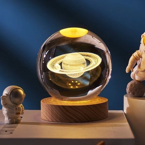 🪐3D Planet Crystal Ball