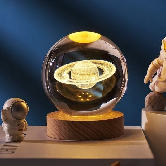 🪐3D Planet Crystal Ball