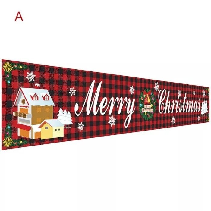 (🔥HOT SALE NOW 49% OFF) - Christmas Outdoor Banner Flag Pulling