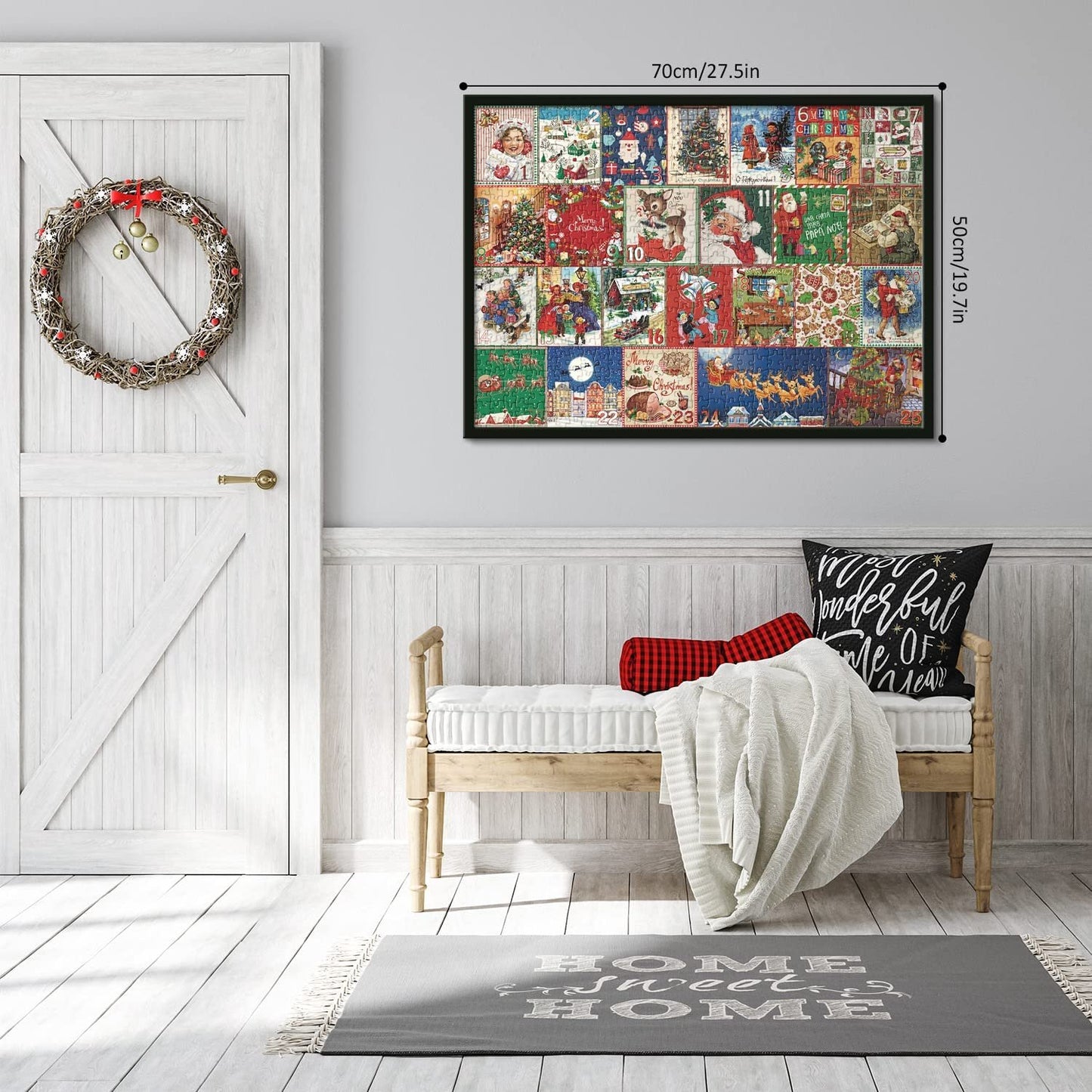 🎄Christmas Advent Calendar Jigsaw Puzzle 🧩[beautiful package]