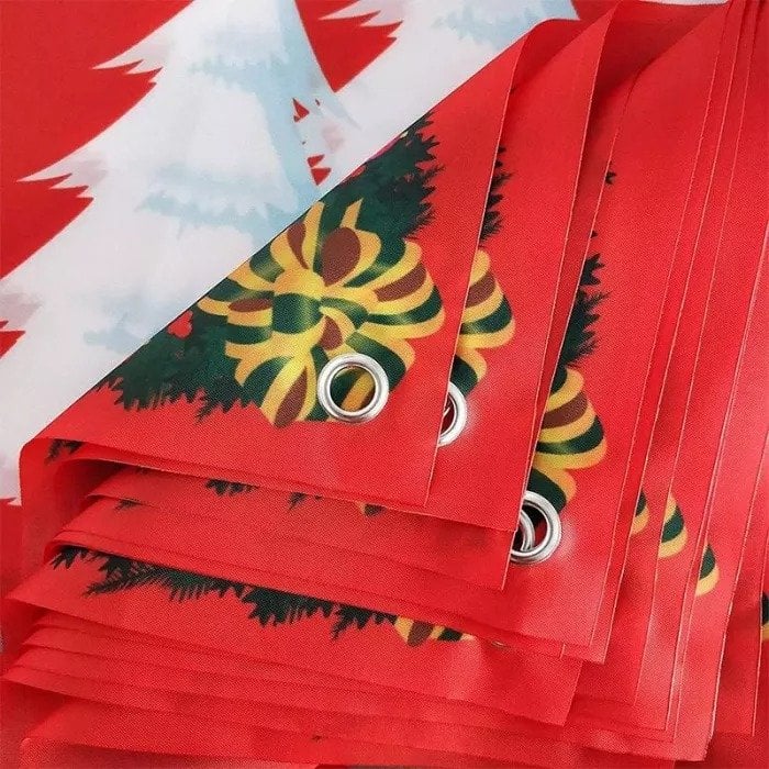(🔥HOT SALE NOW 49% OFF) - Christmas Outdoor Banner Flag Pulling