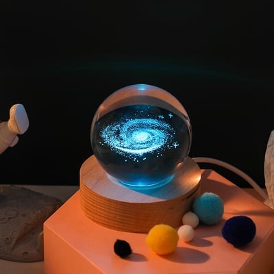 🪐3D Planet Crystal Ball