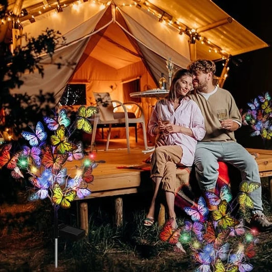 🔥Last Day Promotion 49% Off - Solar Outdoor Butterfly Lights