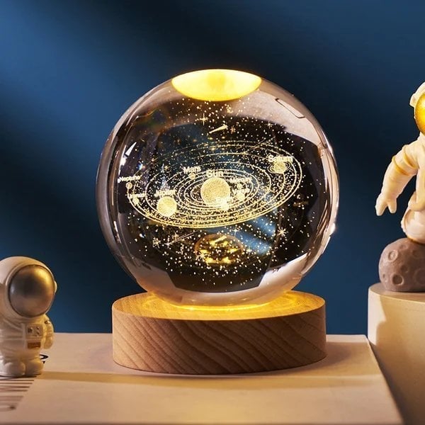 🪐3D Planet Crystal Ball