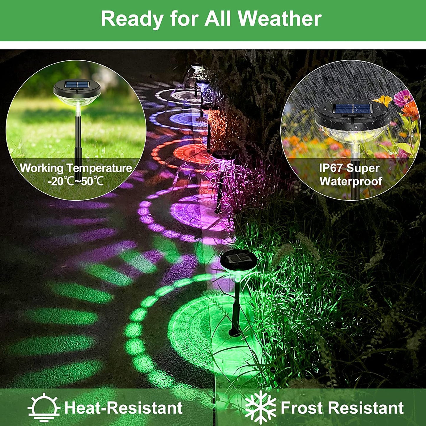 Hot Sale 49% OFF - 💡Outdoor Solar Pathway Lights Decorations