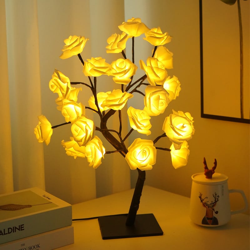 (🔥HOT SALE NOW 49% OFF) - Forever Rose Tree Lamp