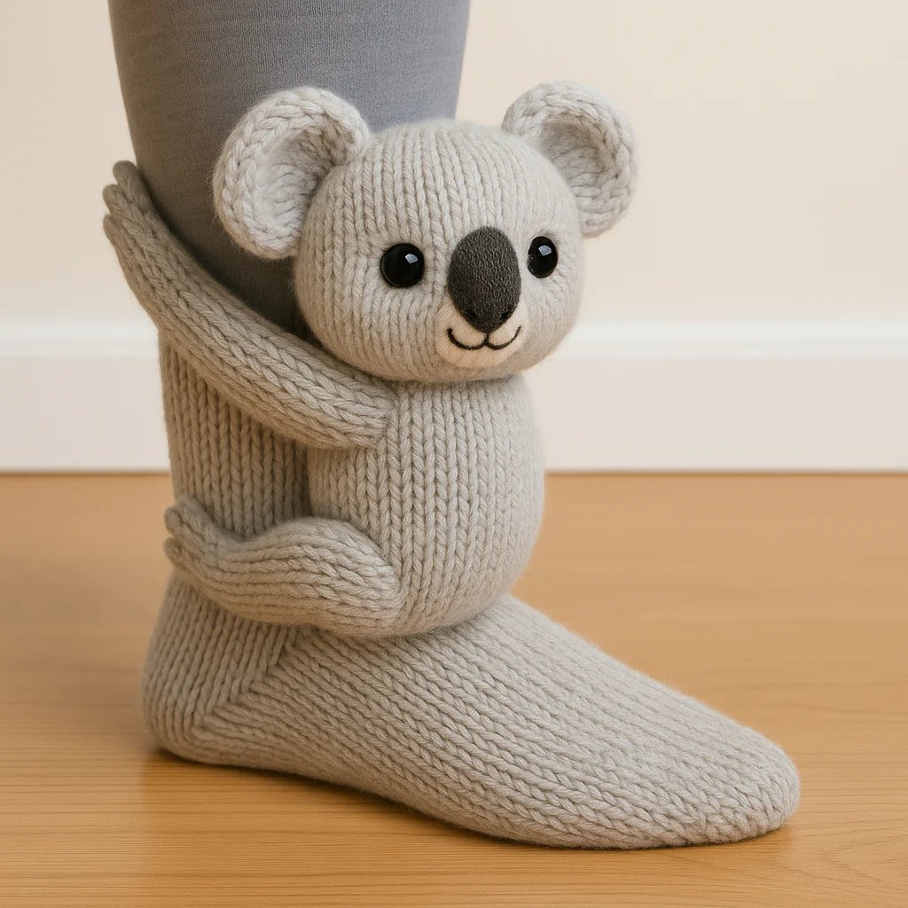 🔥2025 Creative knitted animal socks🧦