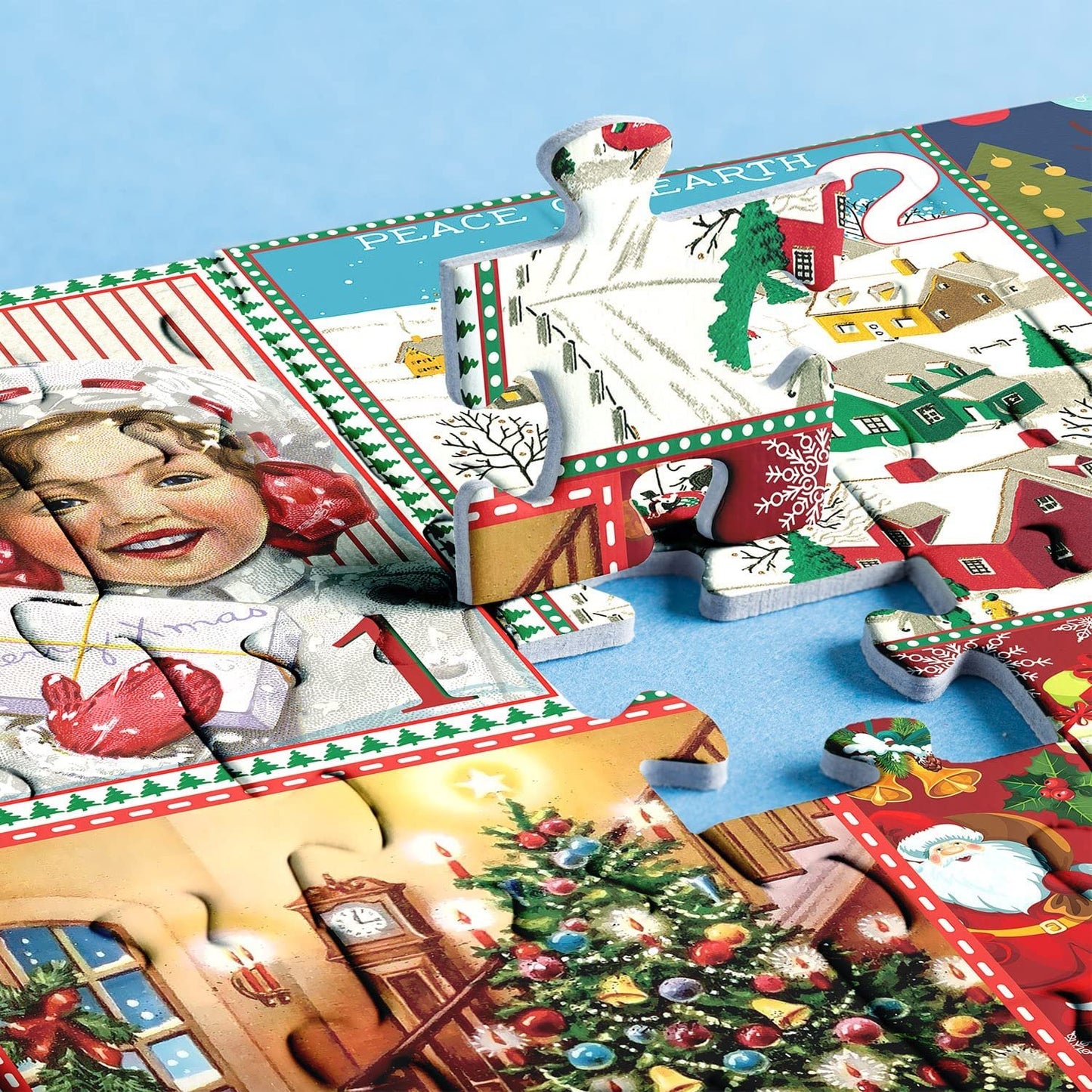 🎄Christmas Advent Calendar Jigsaw Puzzle 🧩[beautiful package]